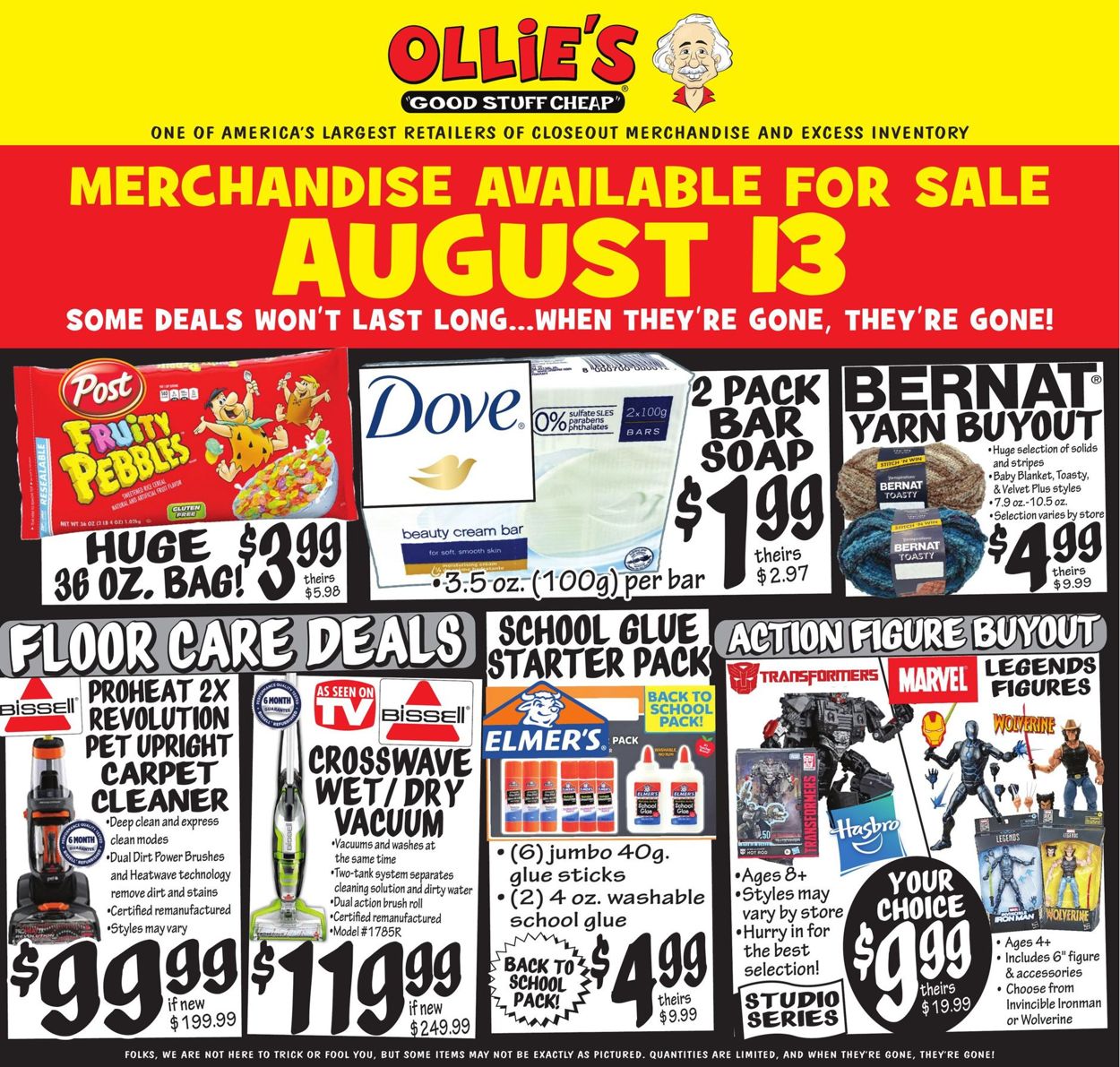 Ollie's Weekly Ad Circular - valid 08/12-08/18/2021