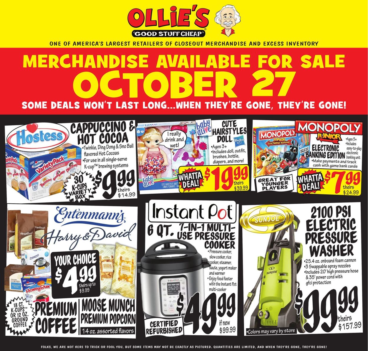 Ollie's Weekly Ad Circular - valid 10/27-11/03/2021