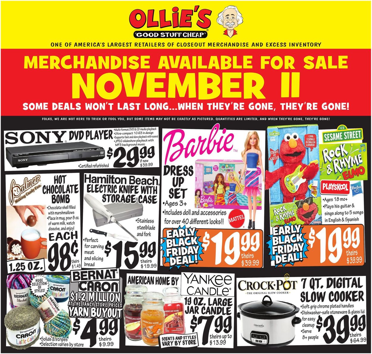 Ollie's Weekly Ad Circular - valid 11/11-11/17/2021