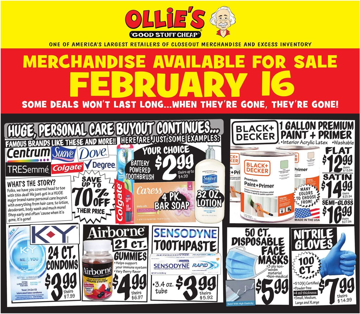Ollie's Weekly Ad Circular - valid 02/16-02/23/2022