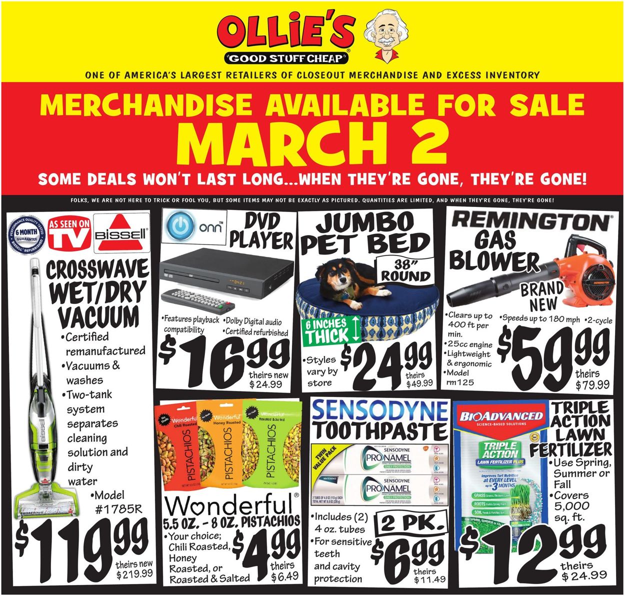 Ollie's Weekly Ad Circular - valid 03/02-03/09/2022