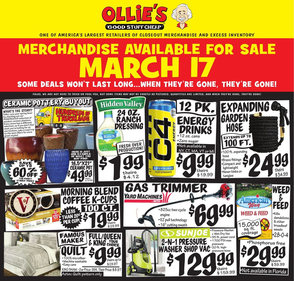 Ollie's Weekly Ad Circular - valid 03/17-03/23/2022