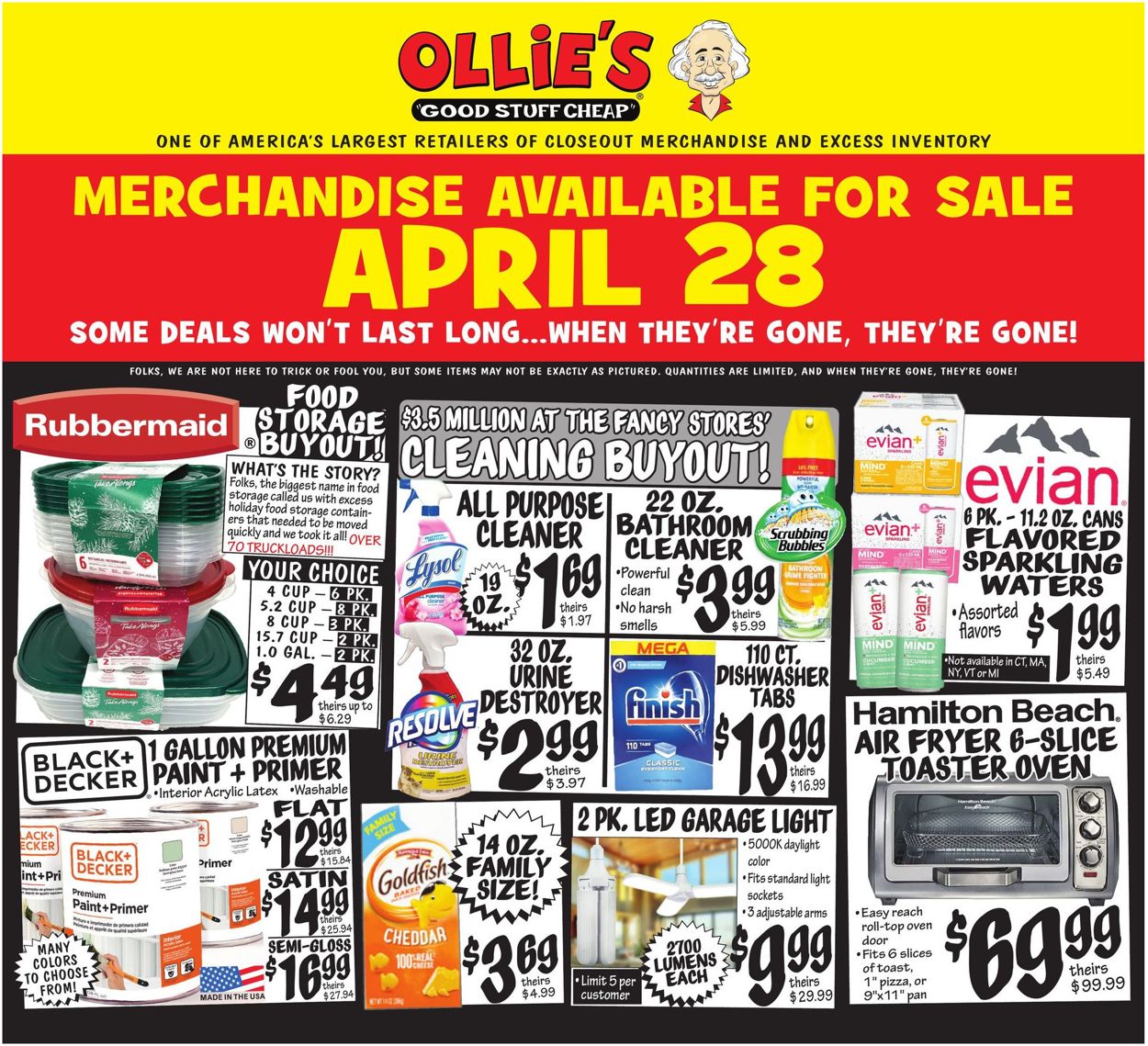 Ollie's Weekly Ad Circular - valid 04/28-05/04/2022