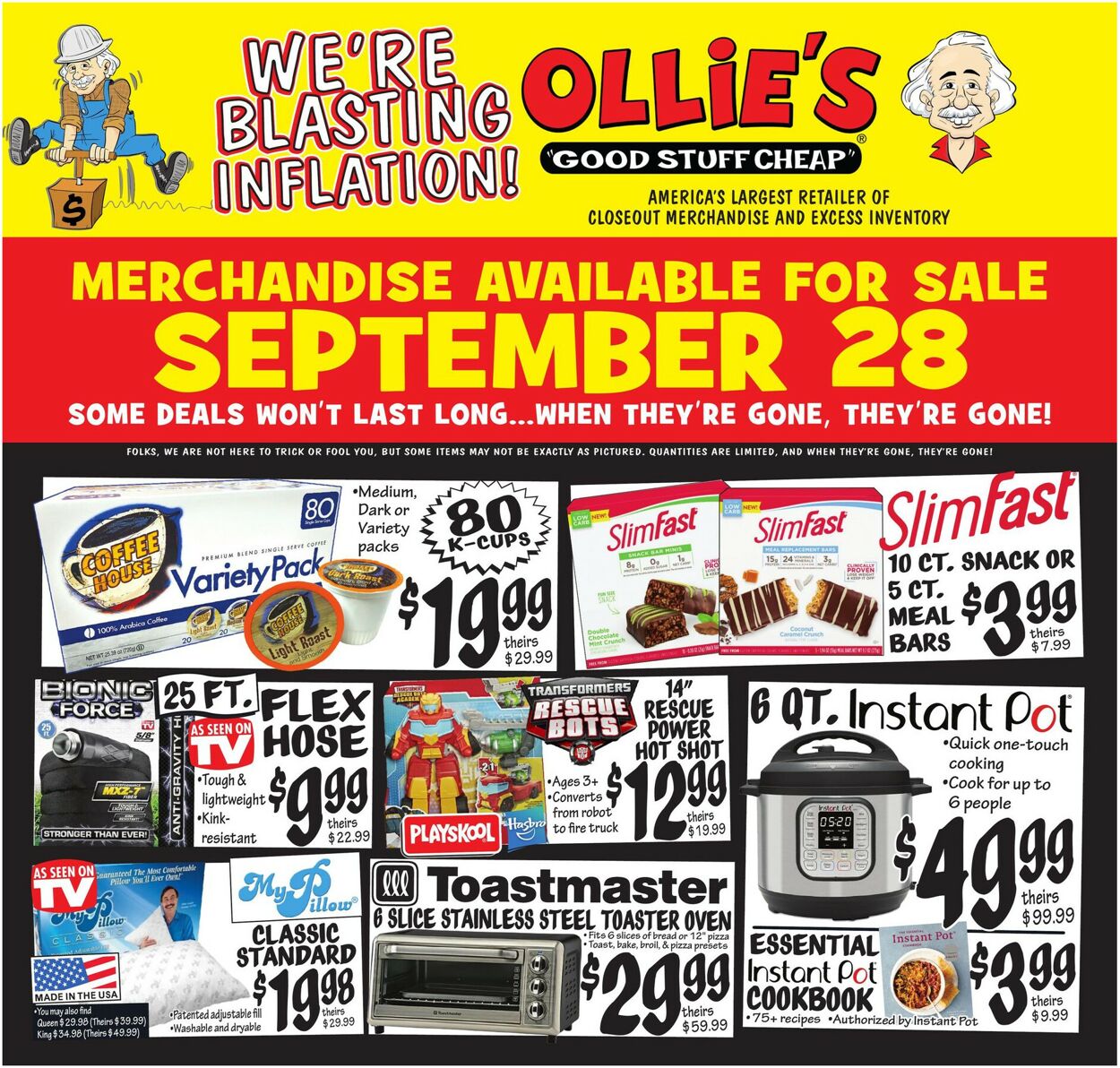Ollie's Weekly Ad Circular - valid 09/28-10/04/2022