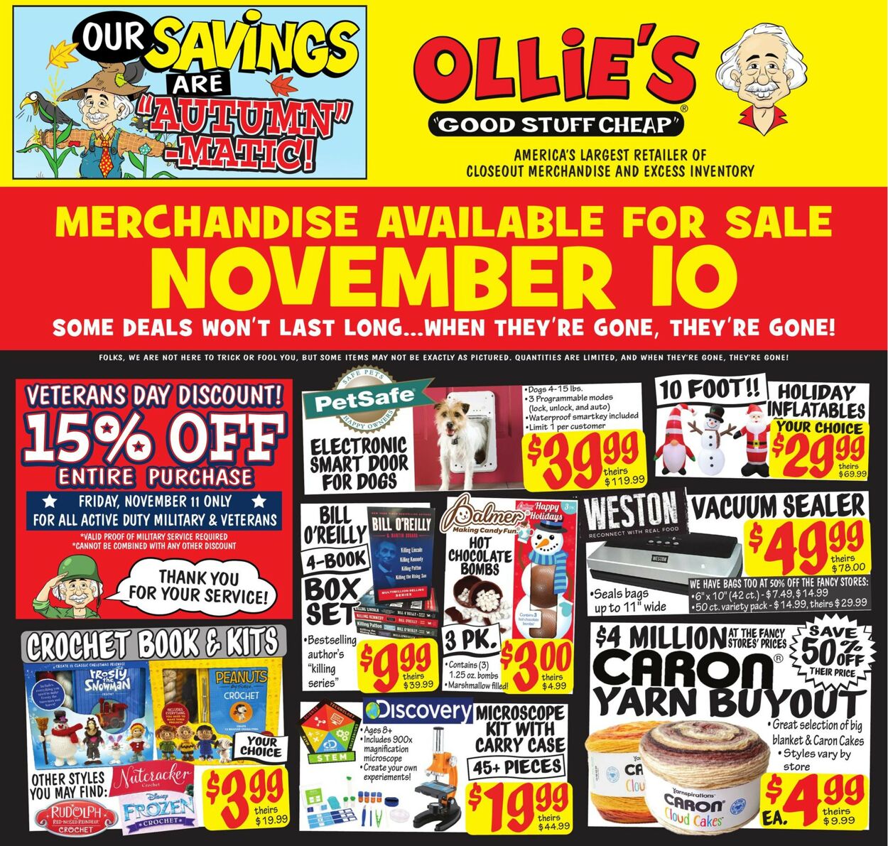 Ollie's Weekly Ad Circular - valid 11/10-11/16/2022
