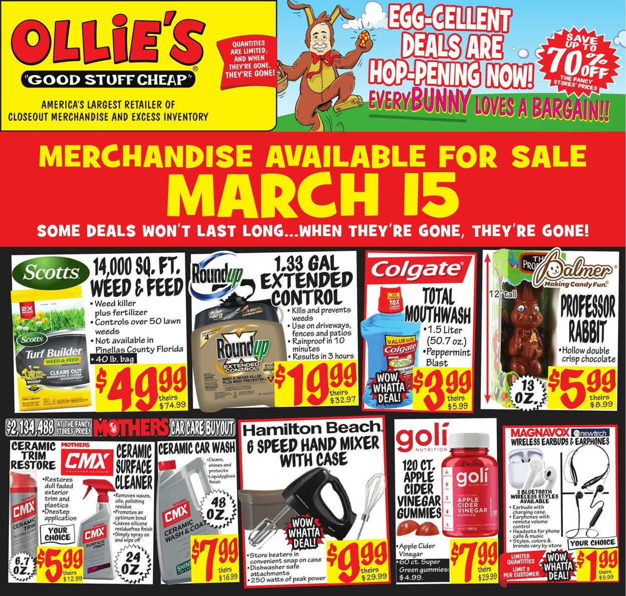 Ollie's Weekly Ad Circular - valid 03/15-03/22/2023