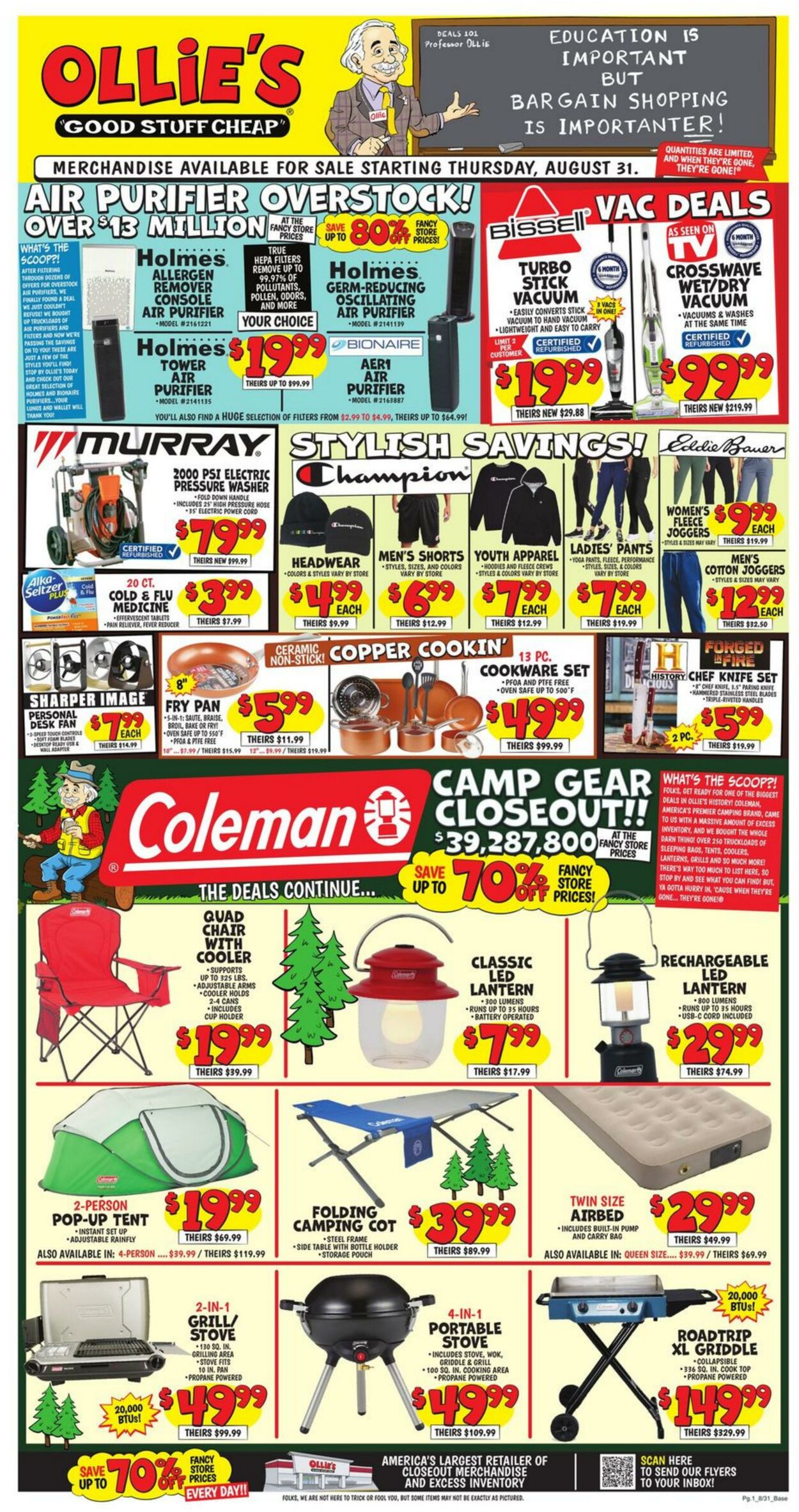 Ollie's - New Jersey Weekly Ad Circular - valid 08/31-09/07/2023