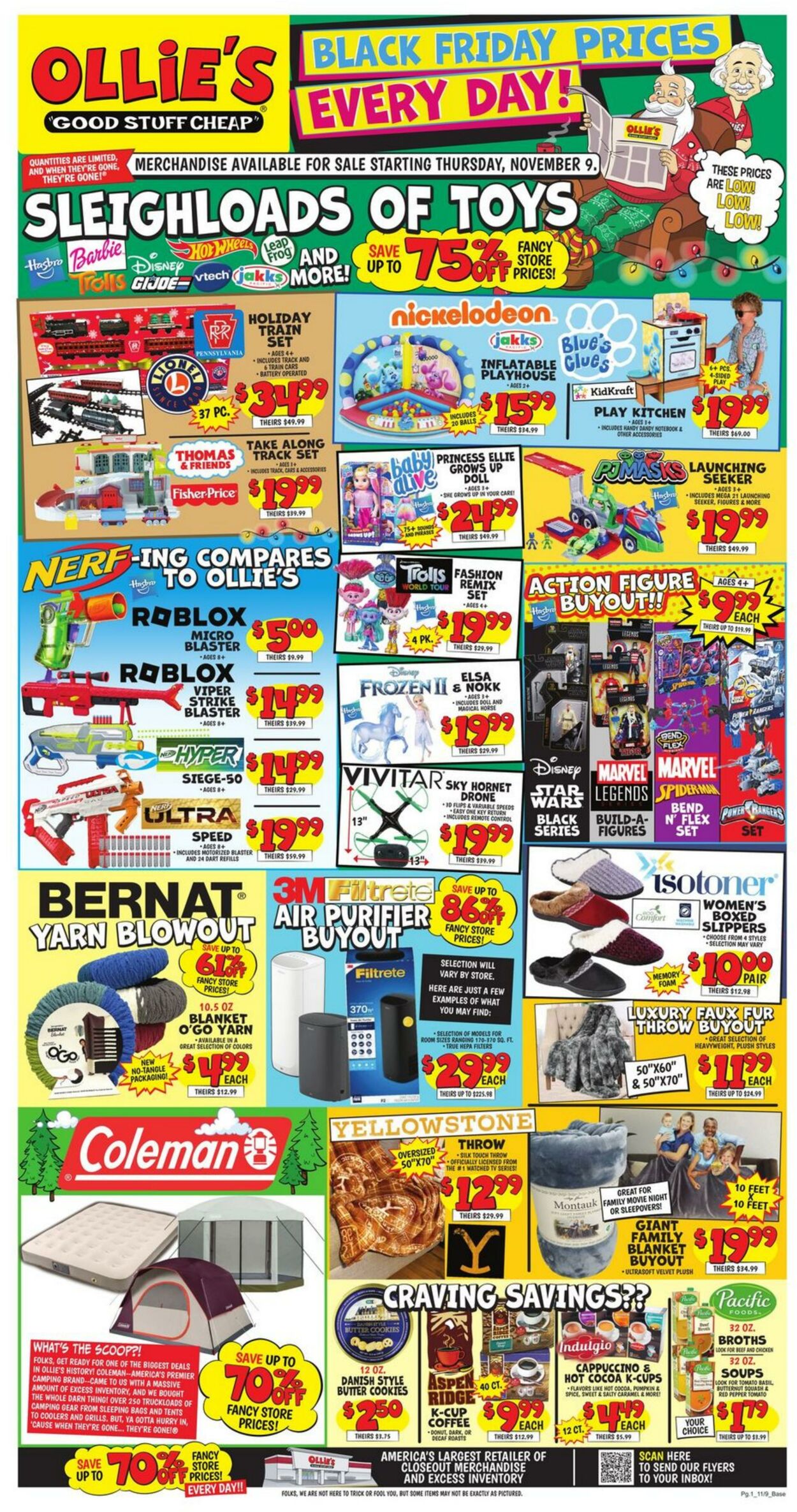 Ollie's - New Jersey Weekly Ad Circular - valid 11/09-11/15/2023