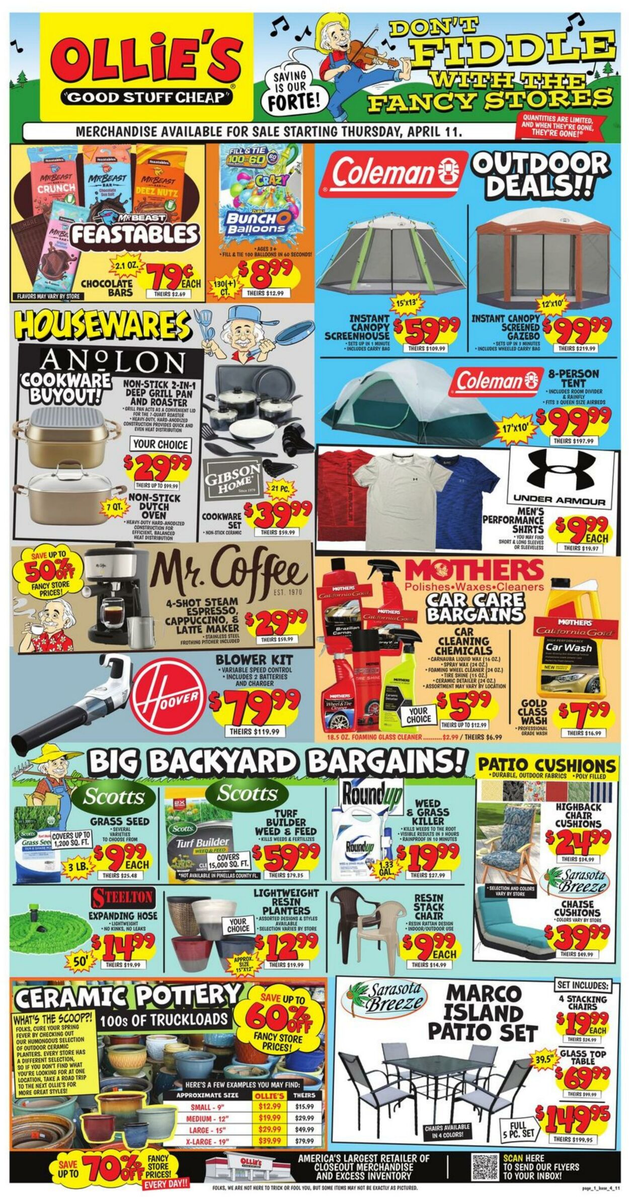 Ollie's - New Jersey Weekly Ad Circular - valid 04/11-04/17/2024