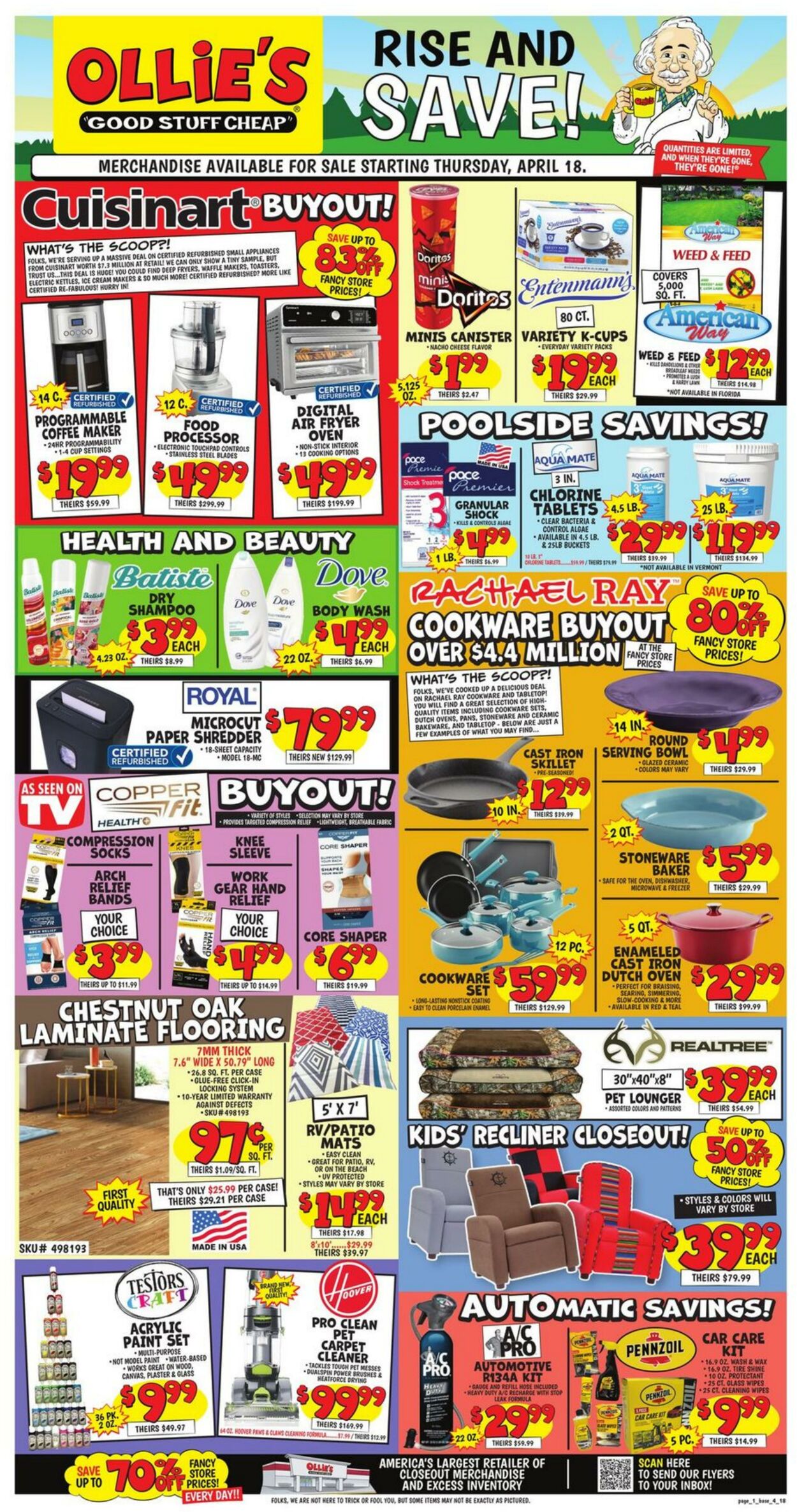 Ollie's - New Jersey Weekly Ad Circular - valid 04/18-04/24/2024