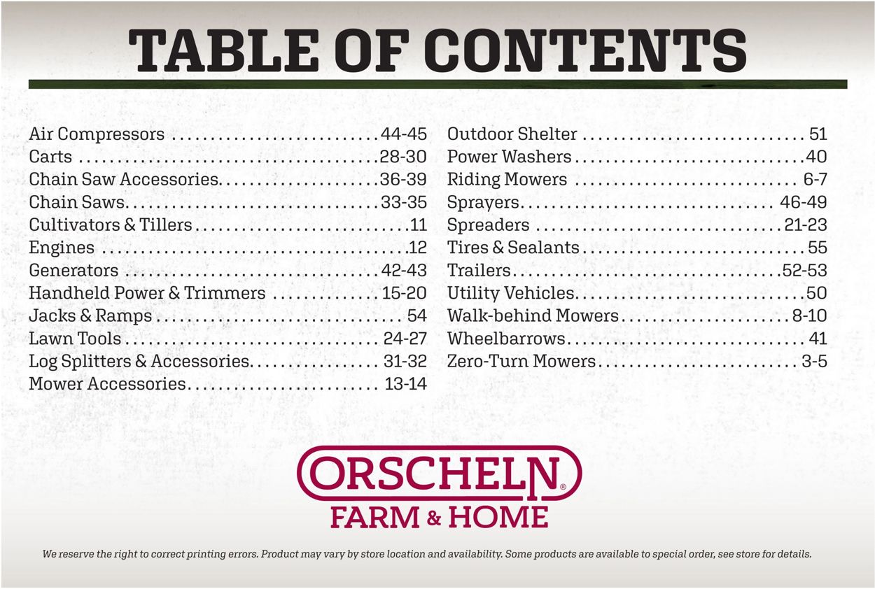 Orscheln Farm and Home Weekly Ad Circular - valid 02/16-11/01/2020 (Page 2)