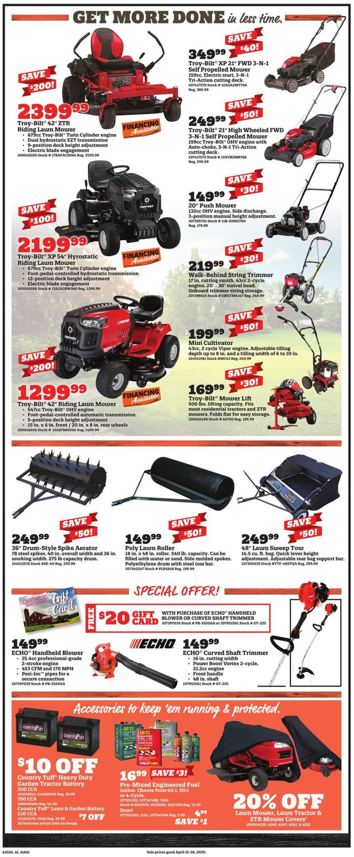 Orscheln Farm and Home Weekly Ad Circular - valid 04/15-04/26/2020 (Page 4)