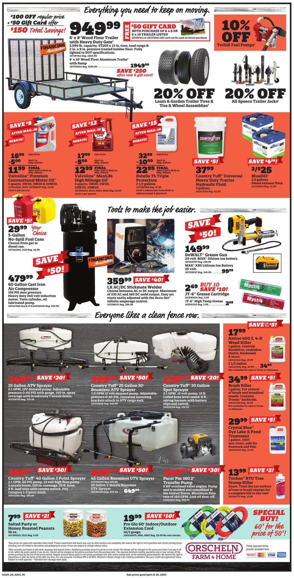Orscheln Farm and Home Weekly Ad Circular - valid 04/15-04/26/2020 (Page 6)