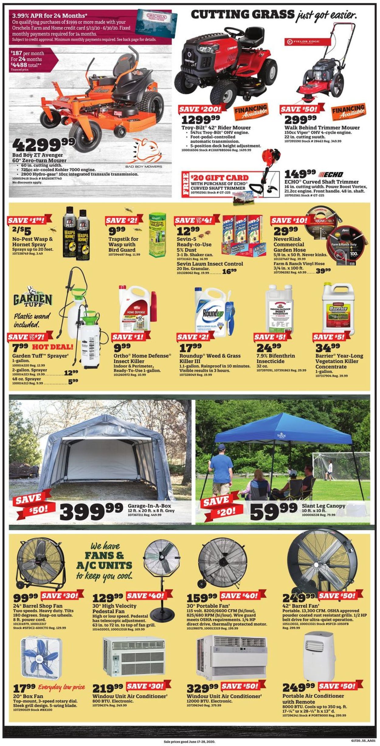 Orscheln Farm and Home Weekly Ad Circular - valid 06/17-06/28/2020 (Page 5)