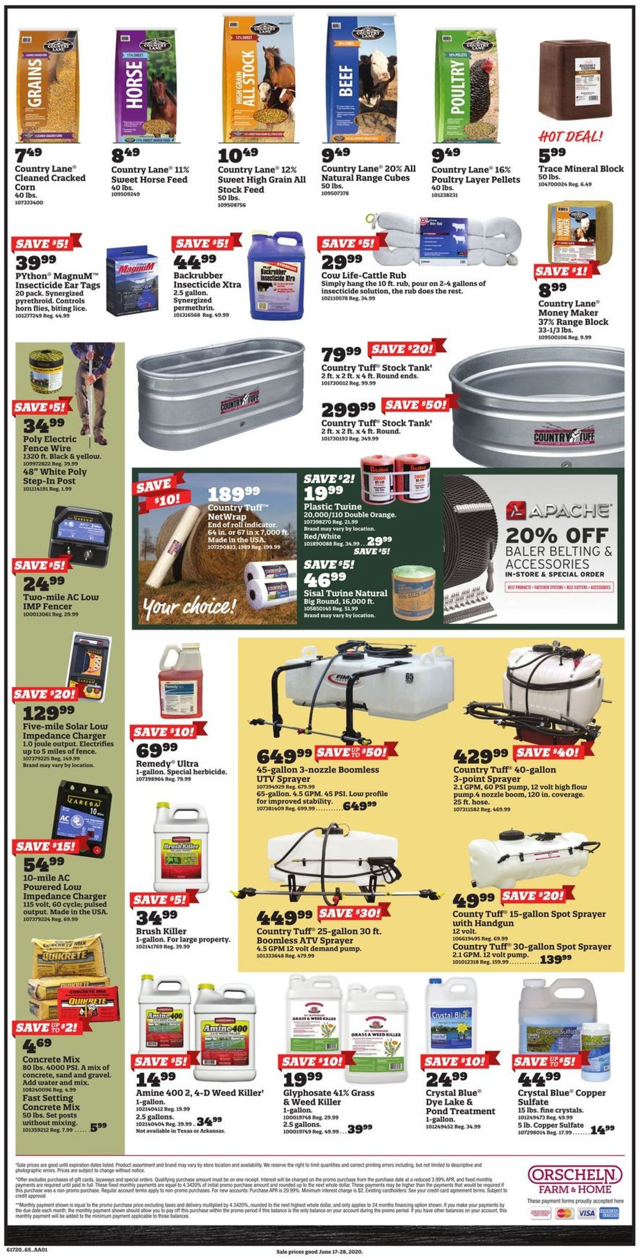 Orscheln Farm and Home Weekly Ad Circular - valid 06/17-06/28/2020 (Page 6)