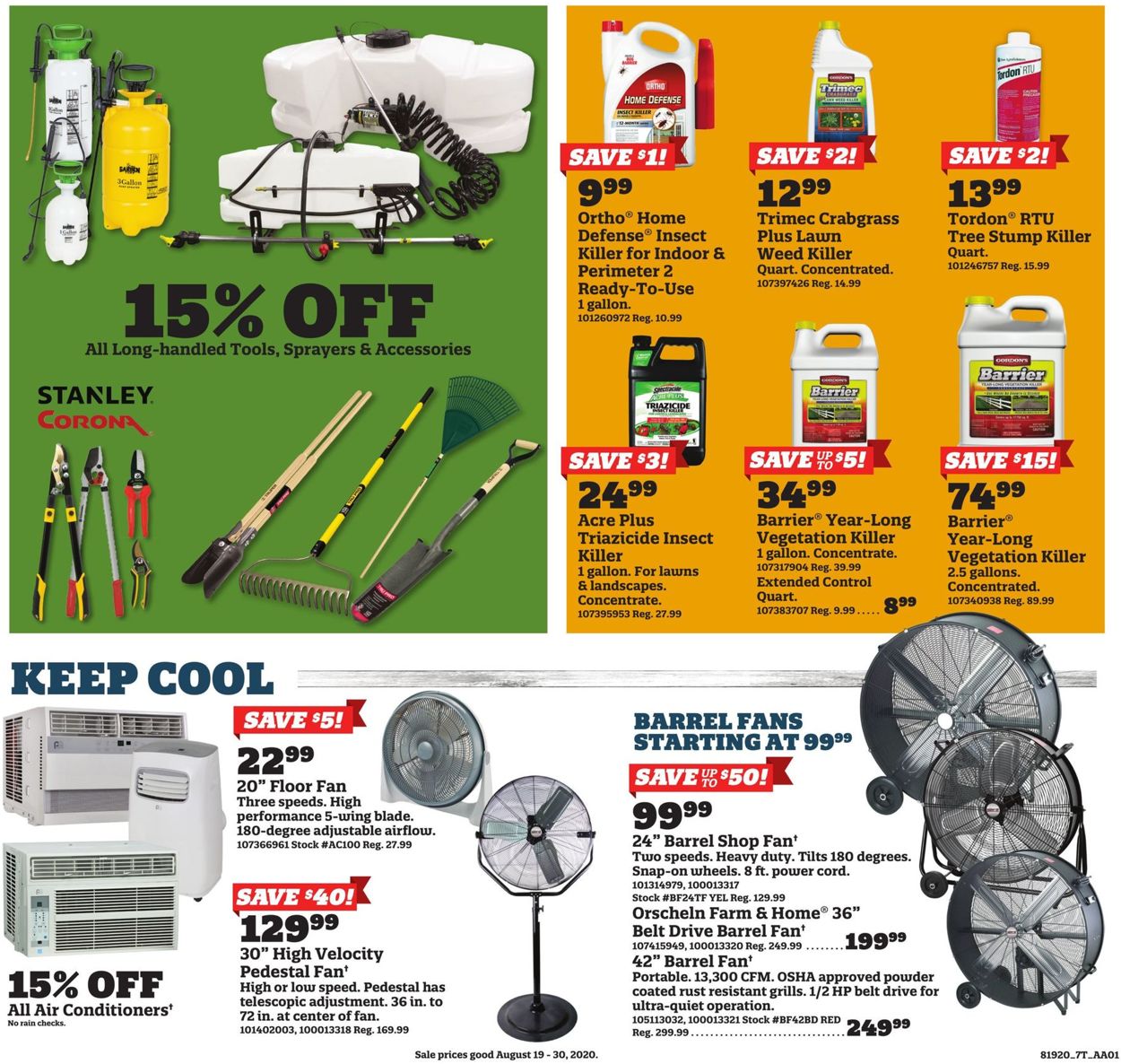 Orscheln Farm and Home Weekly Ad Circular - valid 08/19-08/30/2020 (Page 7)