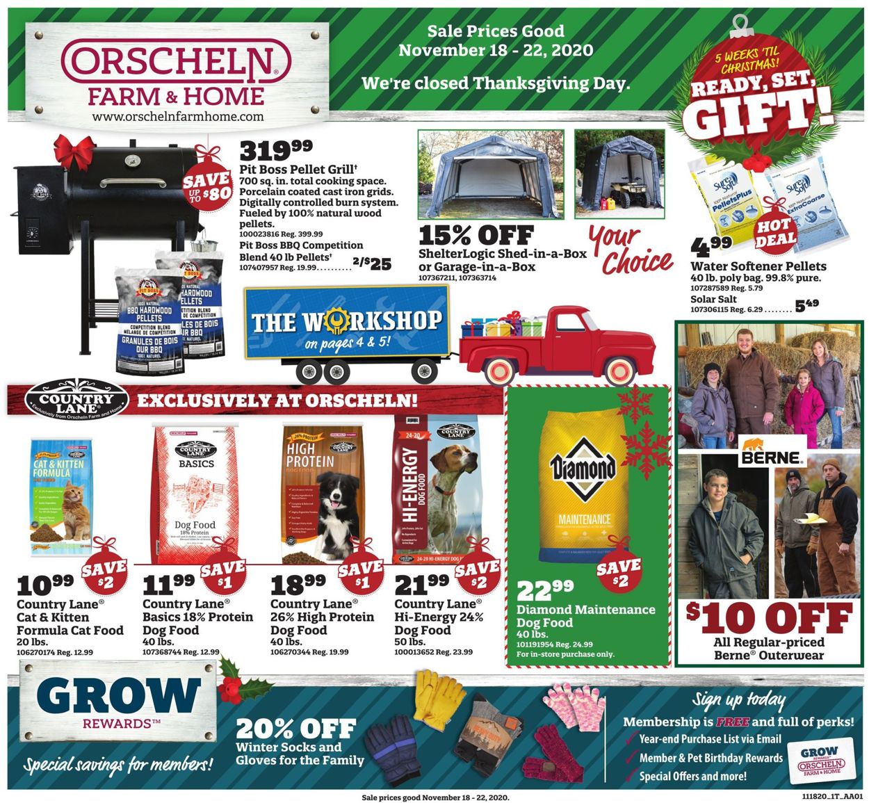 Orscheln Farm and Home Weekly Ad Circular - valid 11/18-11/22/2020