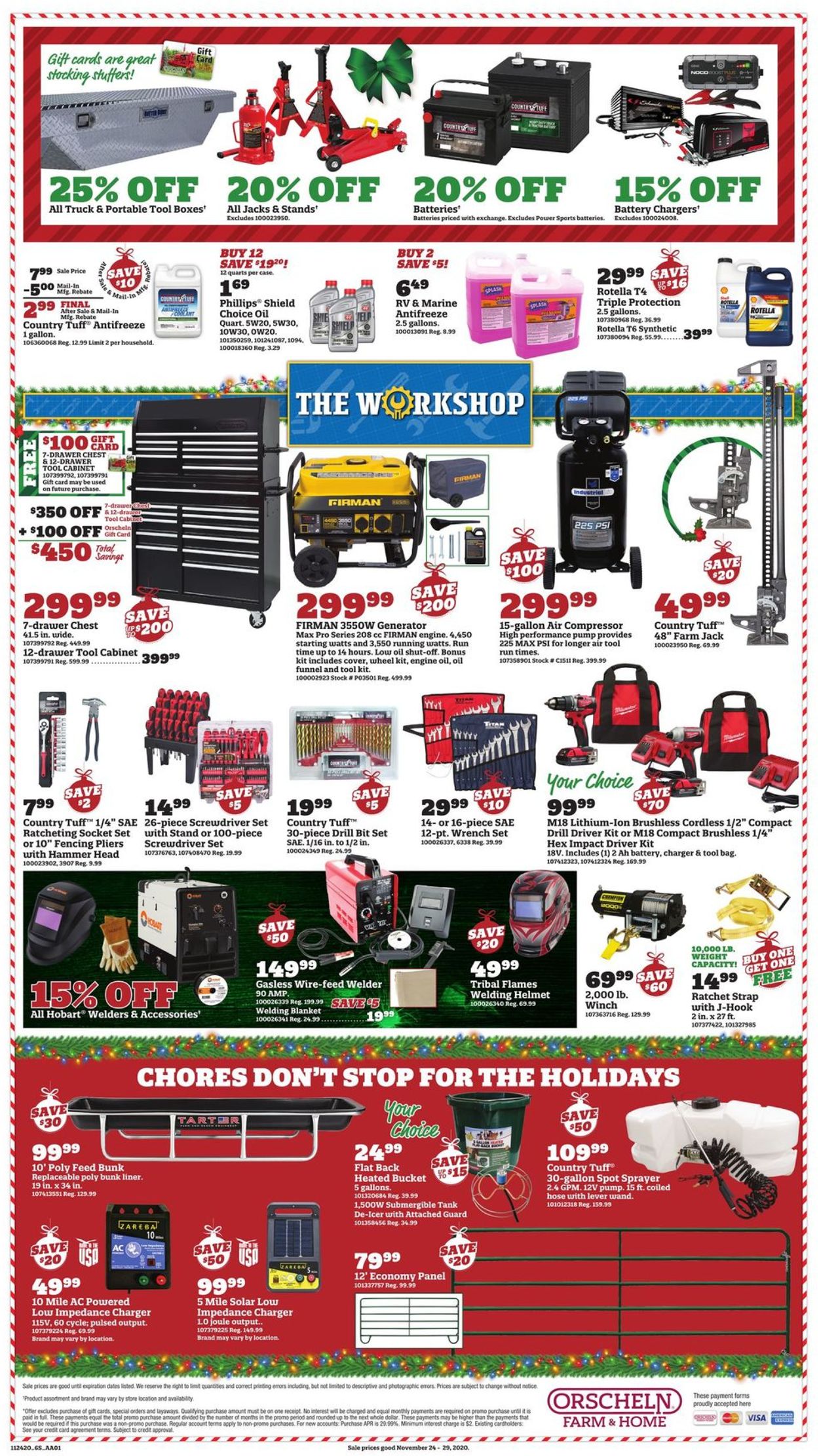 Orscheln Farm and Home - Black Friday Ad 2020 Weekly Ad Circular - valid 11/24-11/29/2020 (Page 8)