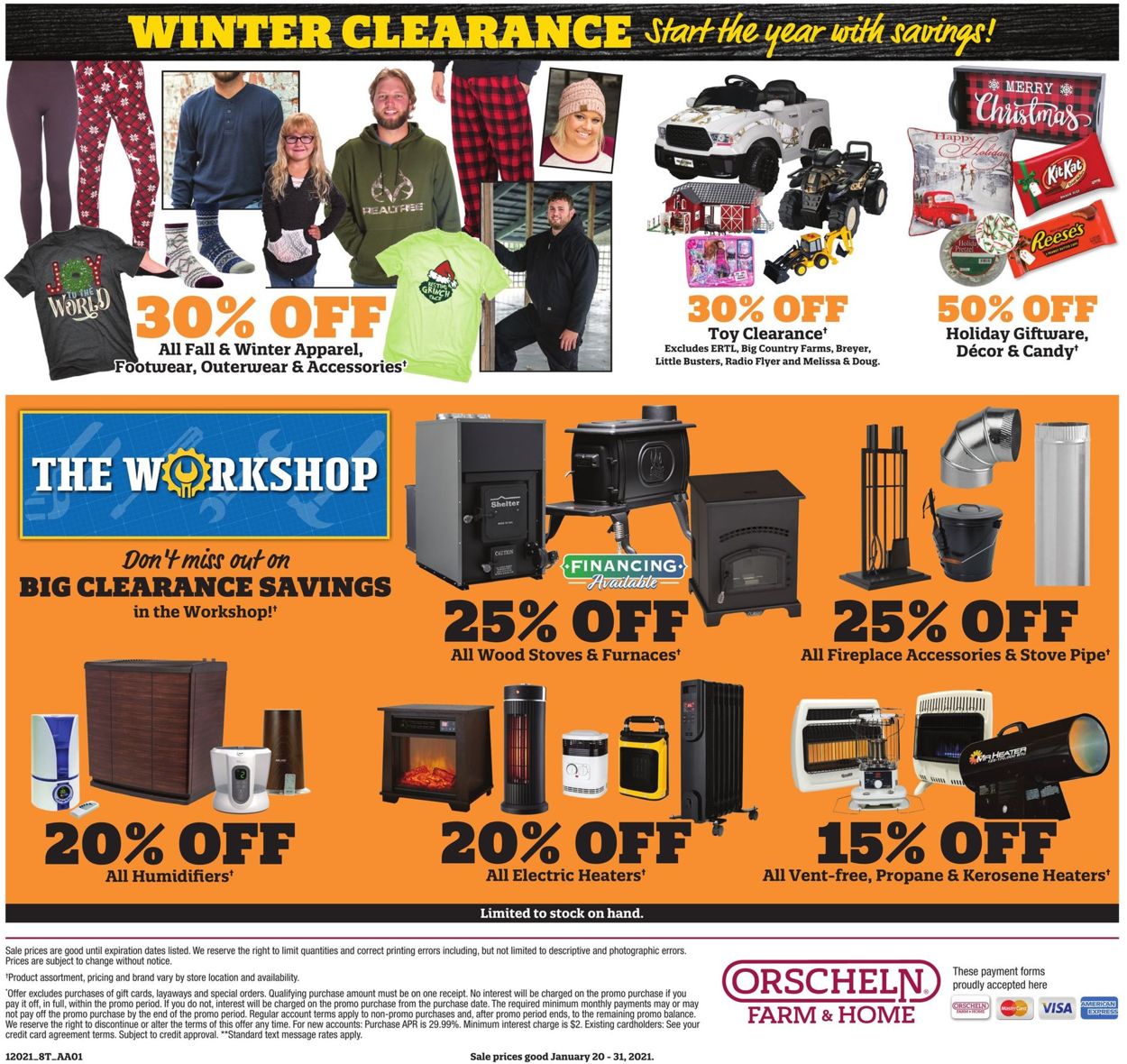 Orscheln Farm and Home Weekly Ad Circular - valid 01/20-01/31/2021 (Page 8)