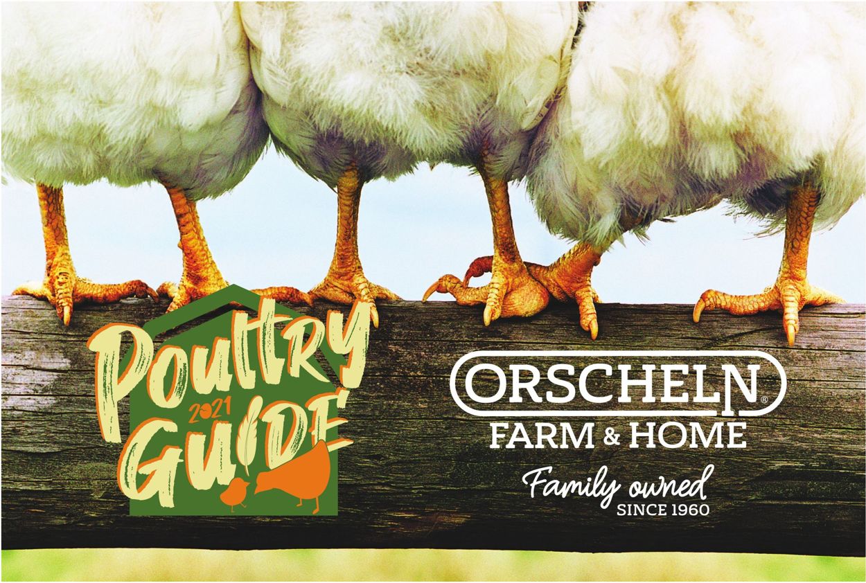 Orscheln Farm and Home Poultry Guide 2021 Weekly Ad Circular - valid 02/03-12/31/2021