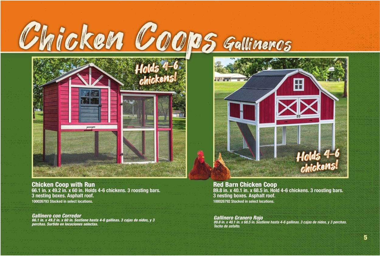 Orscheln Farm and Home Poultry Guide 2021 Weekly Ad Circular - valid 02/03-12/31/2021 (Page 5)
