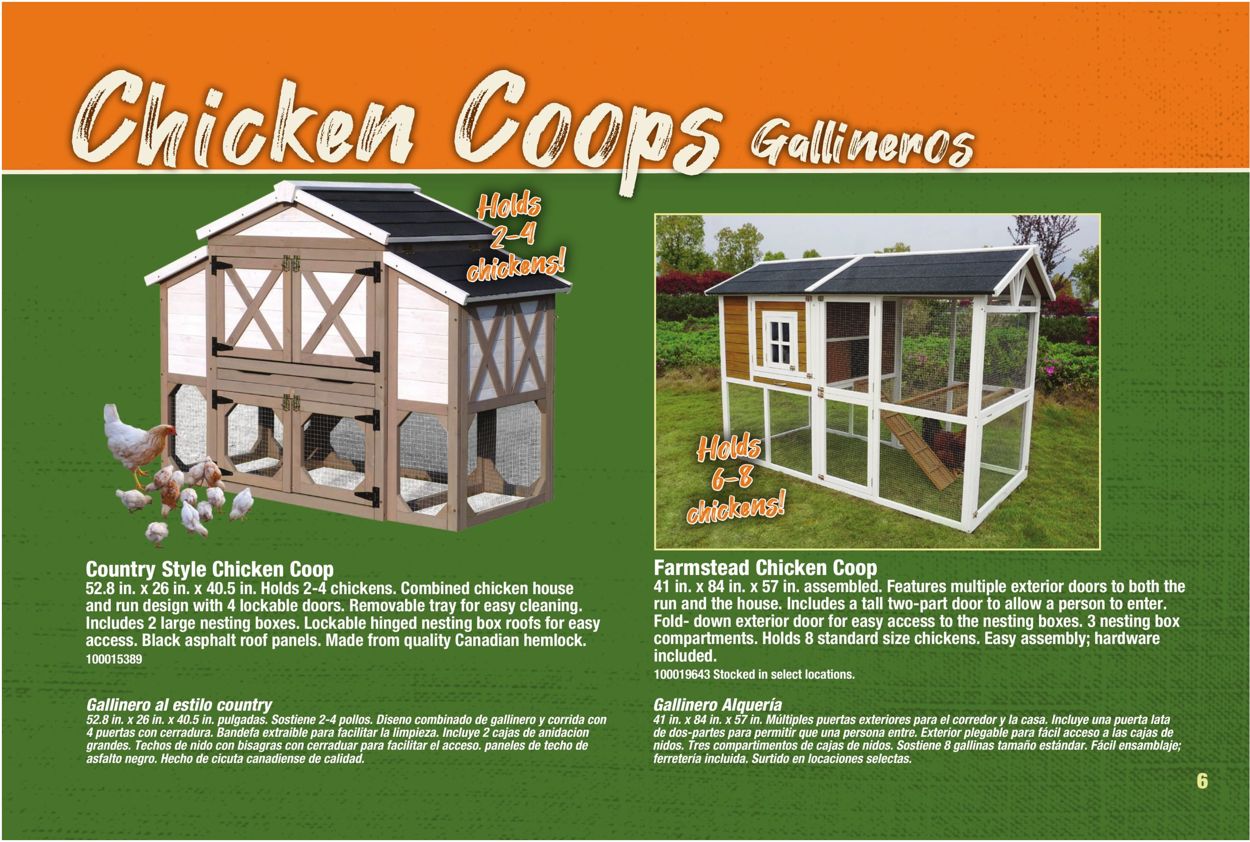 Orscheln Farm and Home Poultry Guide 2021 Weekly Ad Circular - valid 02/03-12/31/2021 (Page 6)