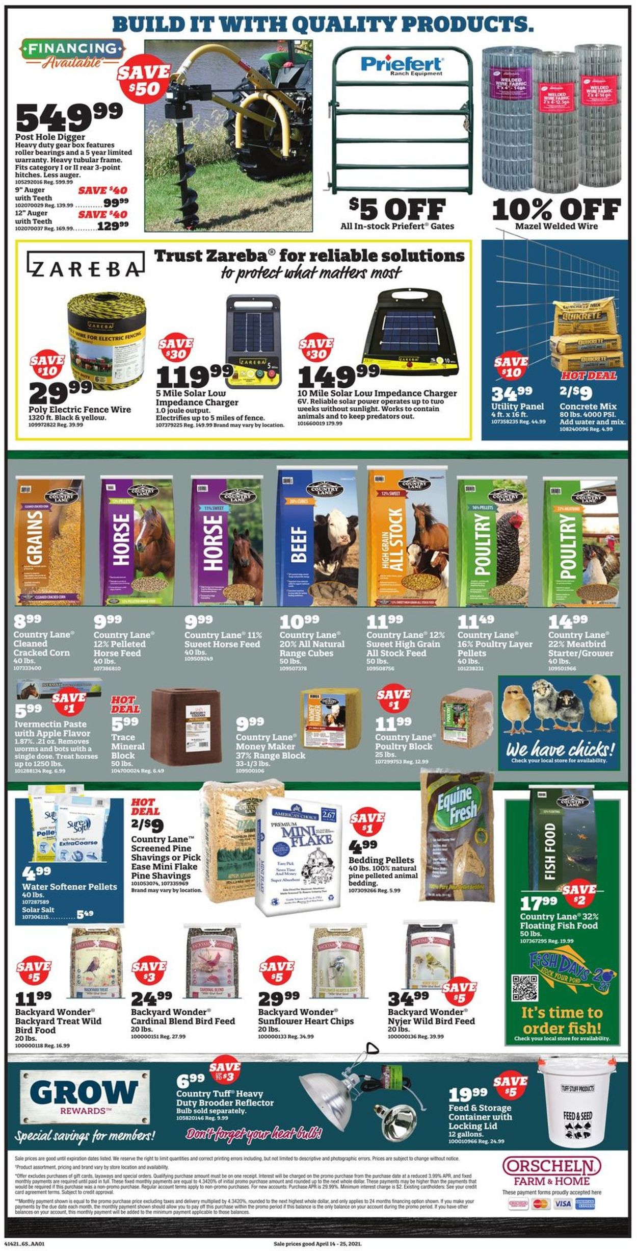 Orscheln Farm and Home Weekly Ad Circular - valid 04/14-04/25/2021 (Page 8)
