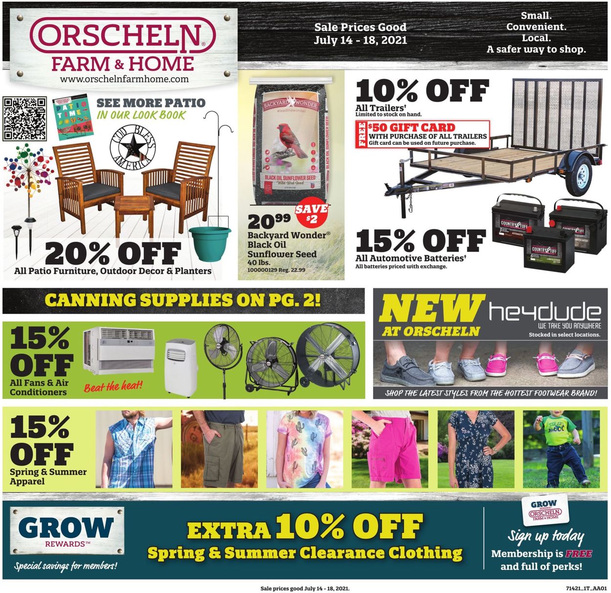 Orscheln Farm and Home Weekly Ad Circular - valid 07/14-07/18/2021 (Page 3)