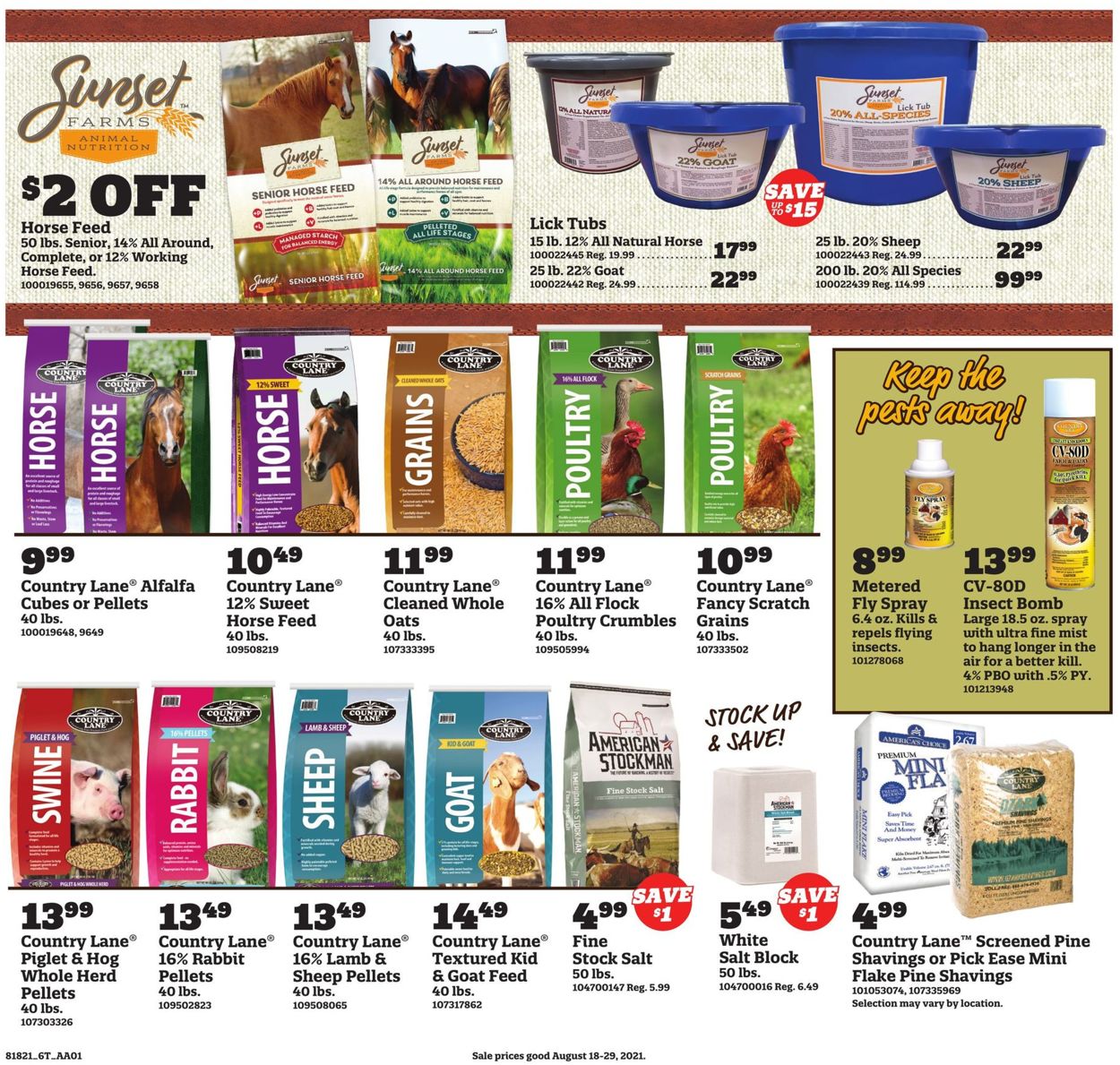 Orscheln Farm and Home Weekly Ad Circular - valid 08/18-08/29/2021 (Page 6)