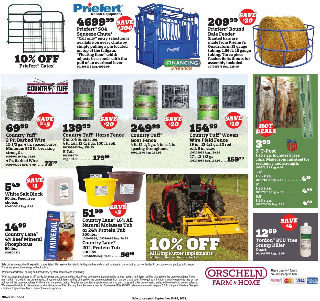 Orscheln Farm and Home Weekly Ad Circular - valid 09/15-09/26/2021 (Page 8)