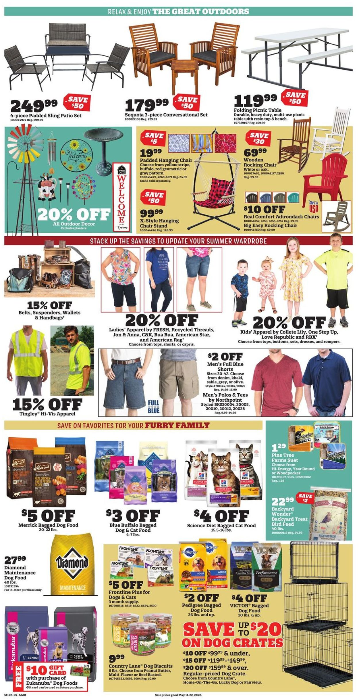 Orscheln Farm and Home Weekly Ad Circular - valid 05/11-05/22/2022 (Page 4)