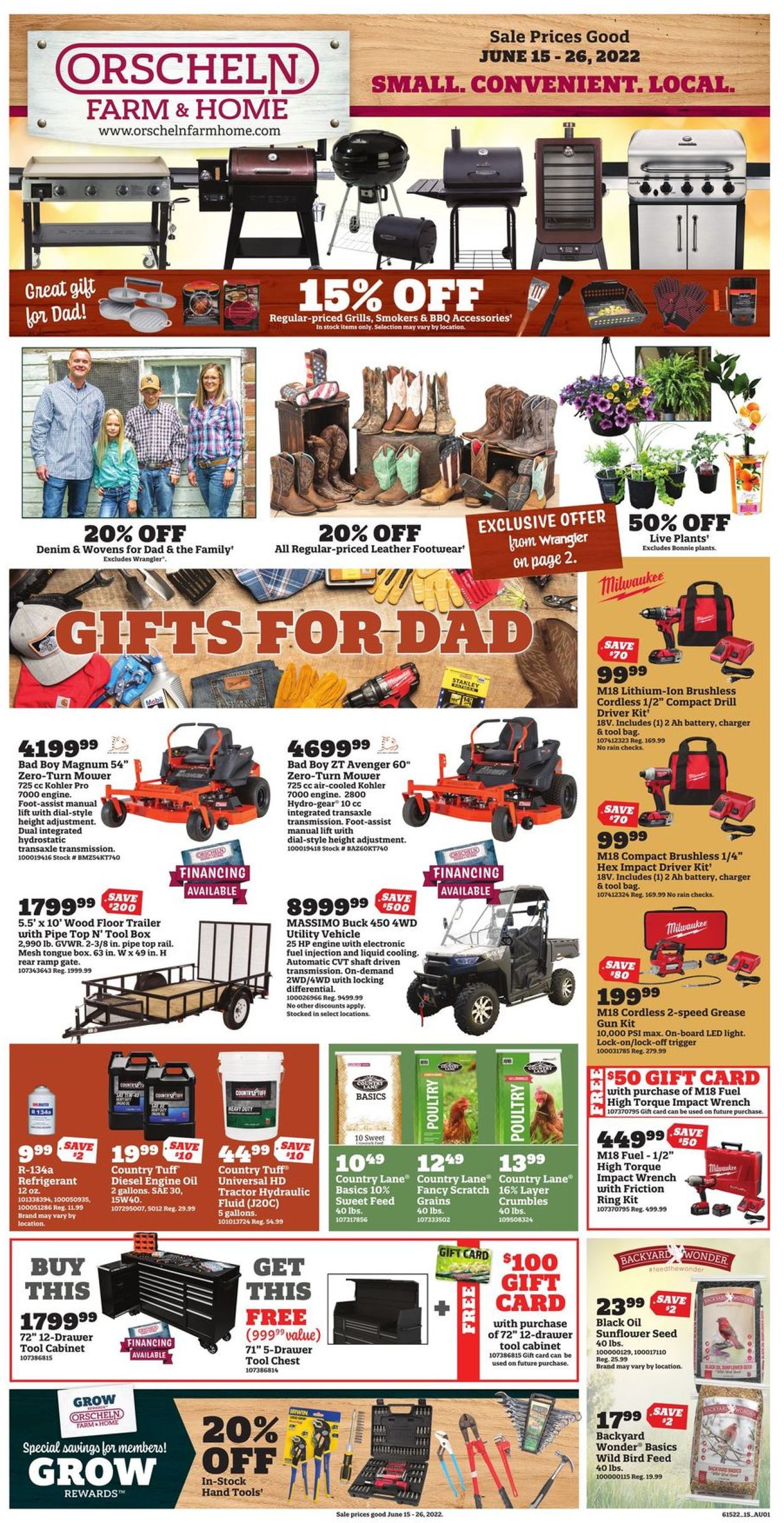 Orscheln Farm and Home Weekly Ad Circular - valid 06/15-06/26/2022 (Page 2)