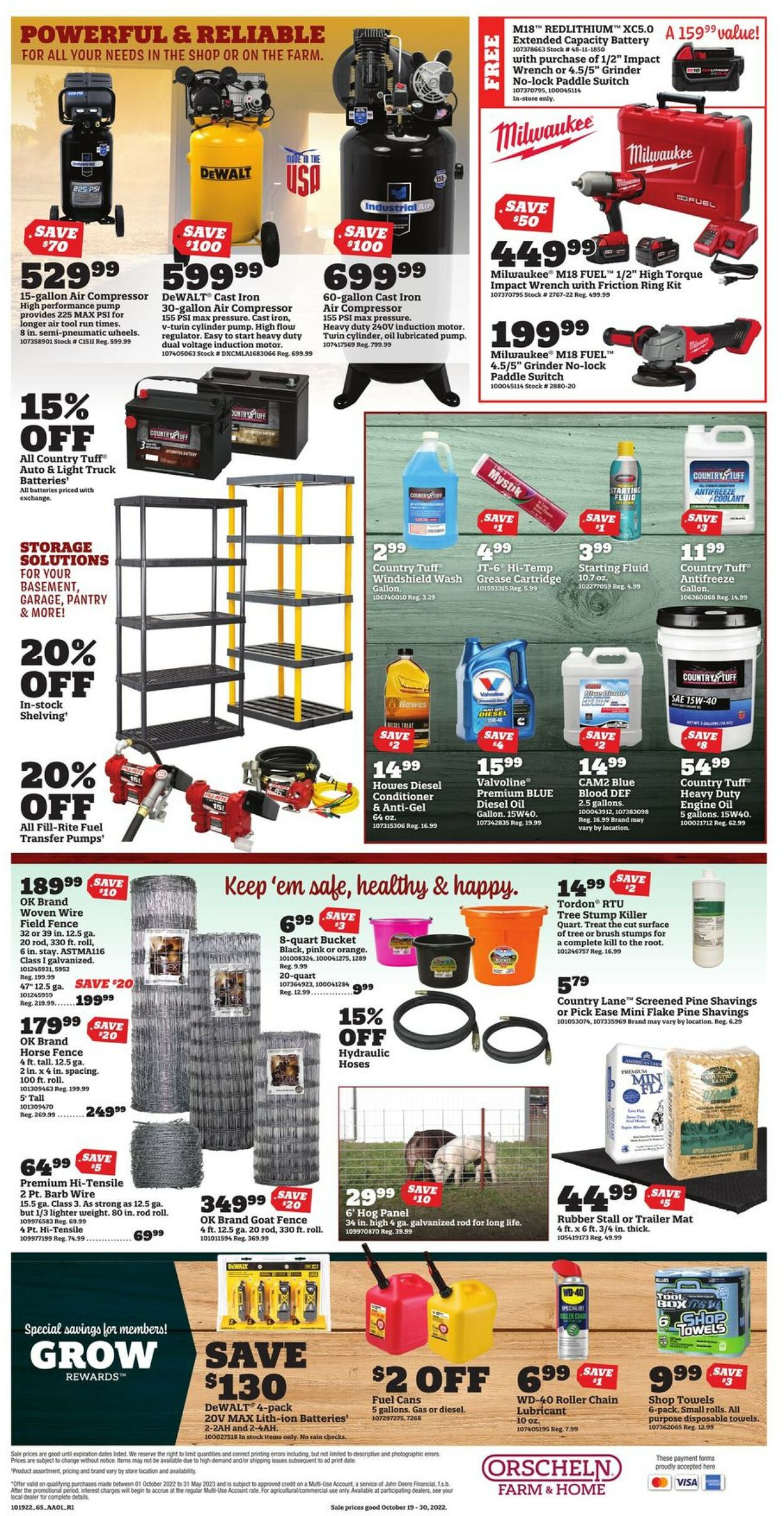 Orscheln Farm and Home Weekly Ad Circular - valid 10/19-10/30/2022 (Page 7)