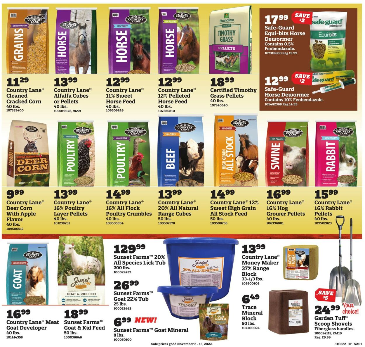 Orscheln Farm and Home Weekly Ad Circular - valid 11/02-11/13/2022 (Page 4)