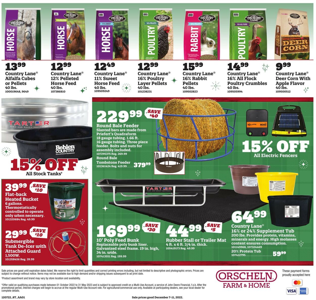 Orscheln Farm and Home Weekly Ad Circular - valid 12/07-12/11/2022 (Page 9)
