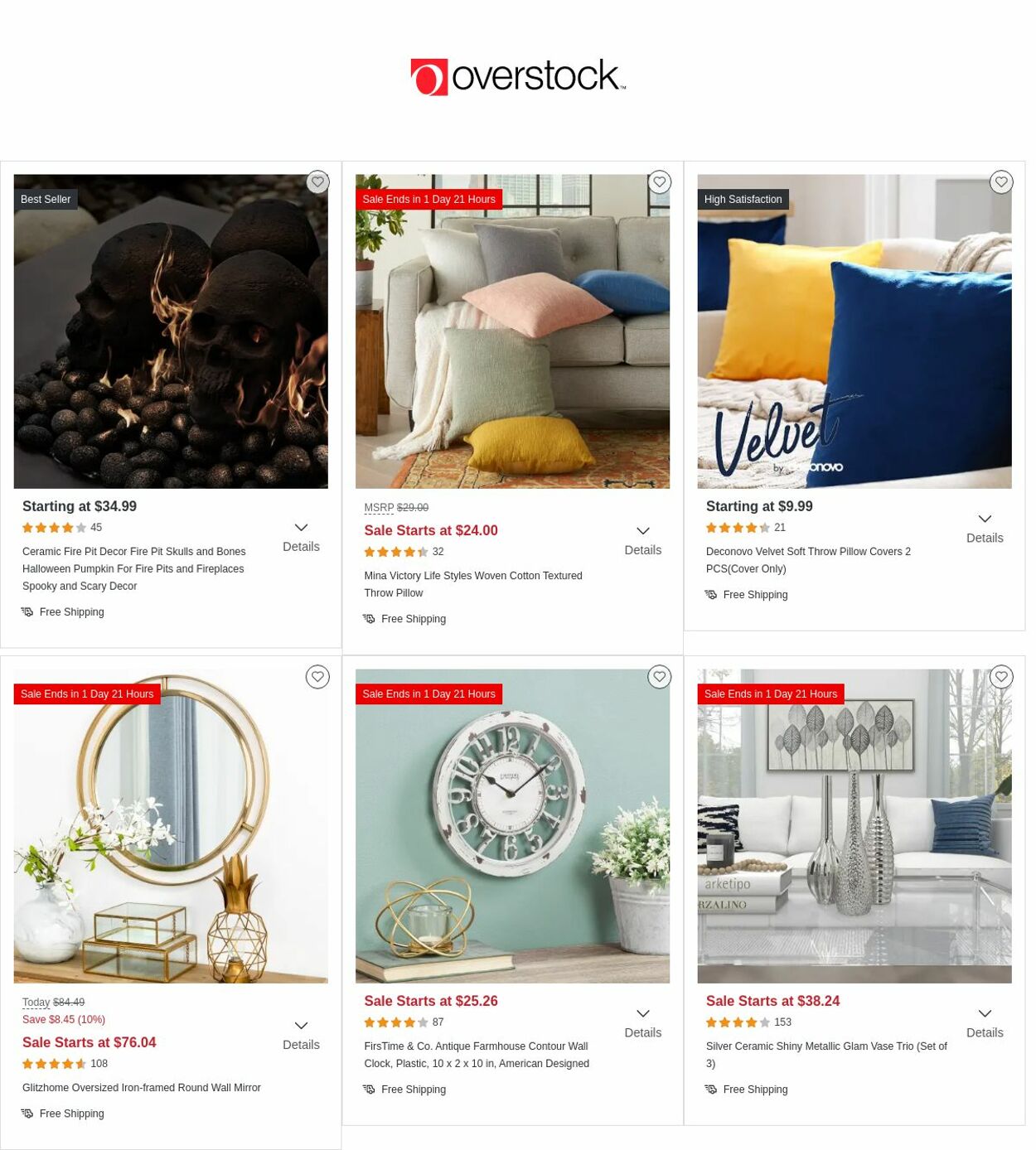 Overstock Weekly Ad Circular - valid 10/27-11/02/2022 (Page 20)