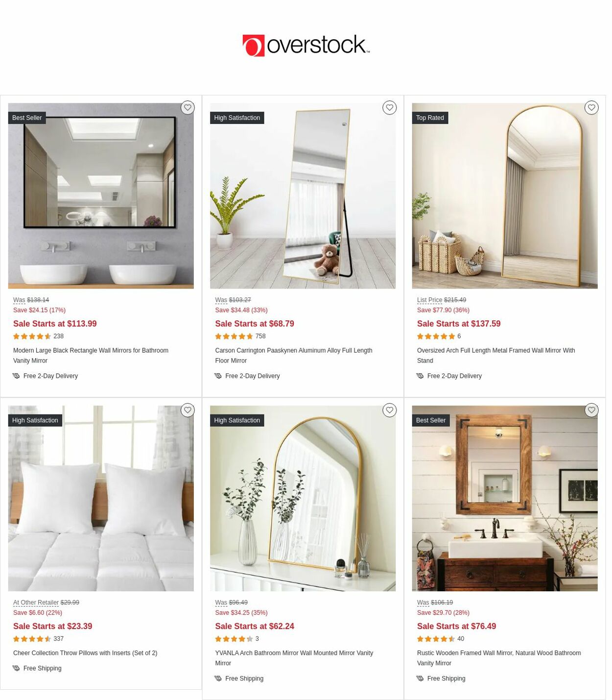 Overstock Weekly Ad Circular - valid 01/19-01/25/2023 (Page 18)