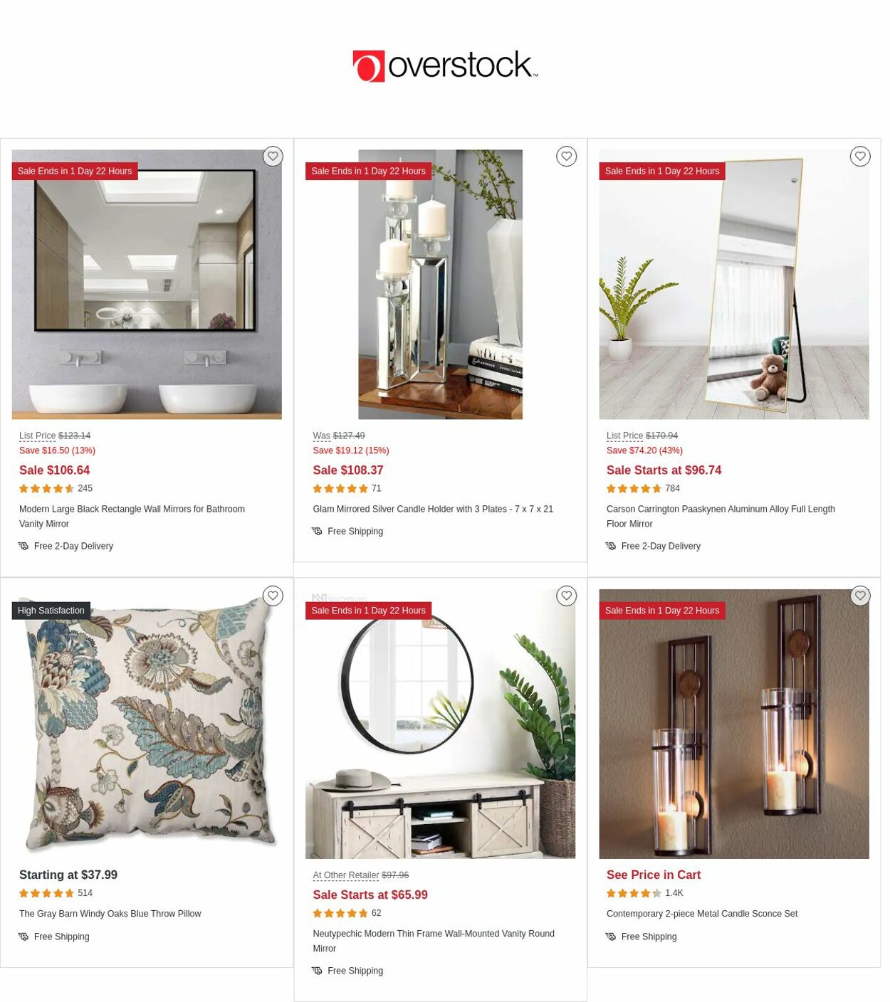 Overstock Weekly Ad Circular - valid 03/23-03/29/2023 (Page 19)