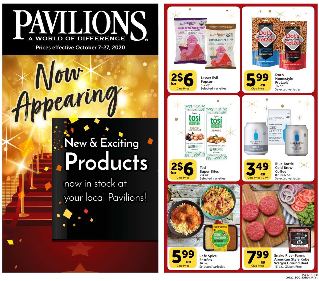 Pavilions Weekly Ad Circular - valid 10/07-10/27/2020