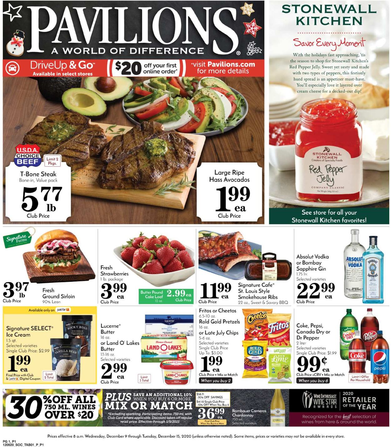 Pavilions Weekly Ad Circular - valid 12/09-12/15/2020
