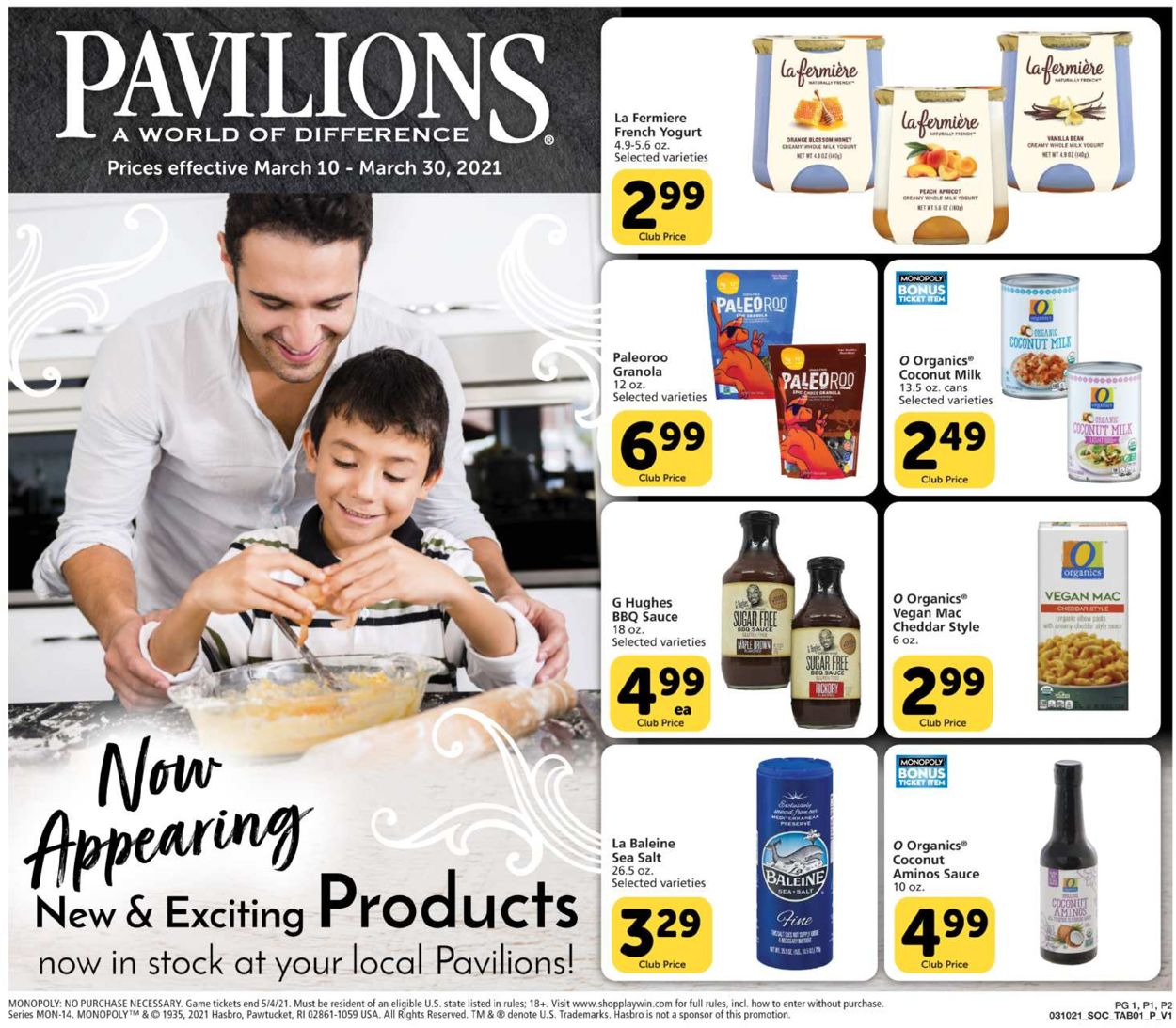 Pavilions Weekly Ad Circular - valid 03/10-03/30/2021