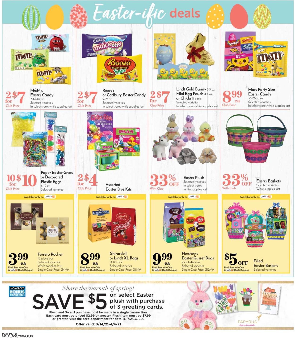 Pavilions - Easter 2021 Ad Weekly Ad Circular - valid 03/31-04/06/2021 (Page 8)