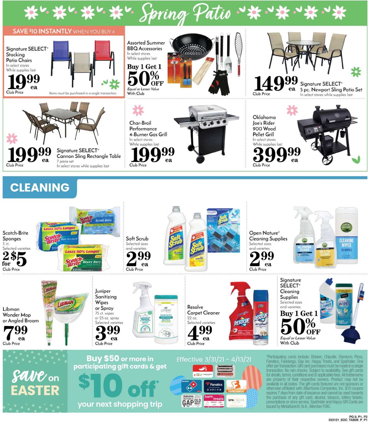 Pavilions - Easter 2021 Ad Weekly Ad Circular - valid 03/31-04/06/2021 (Page 9)