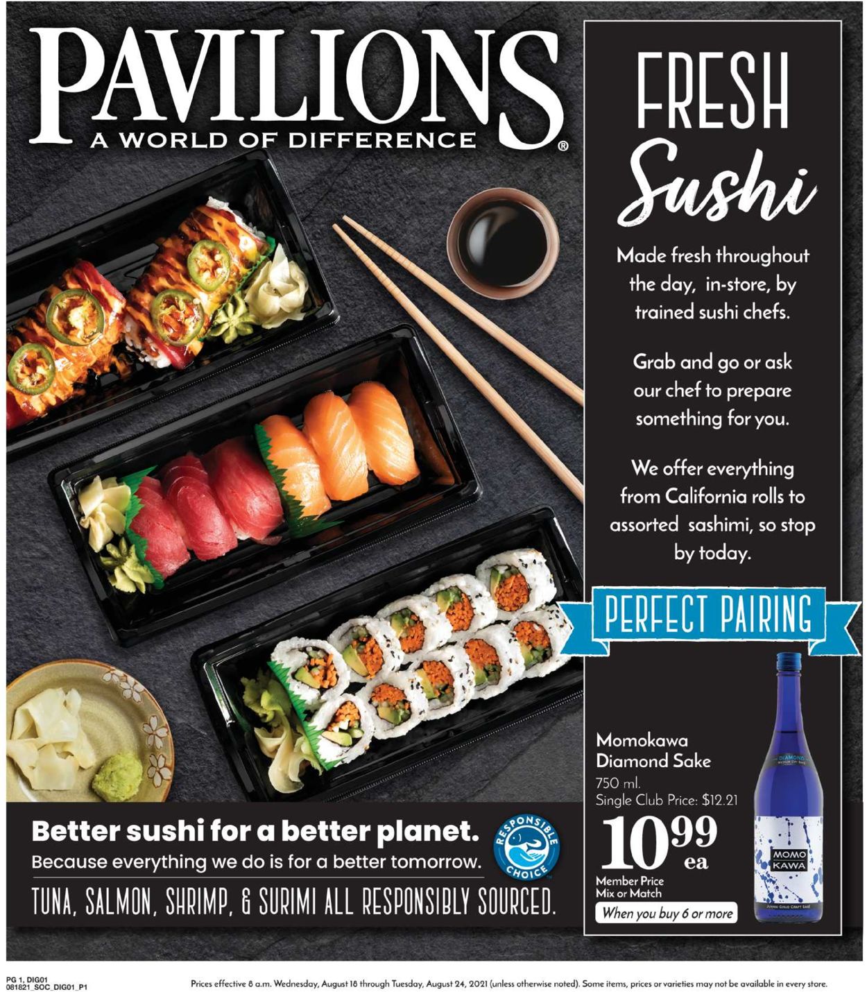 Pavilions Weekly Ad Circular - valid 08/18-08/24/2021