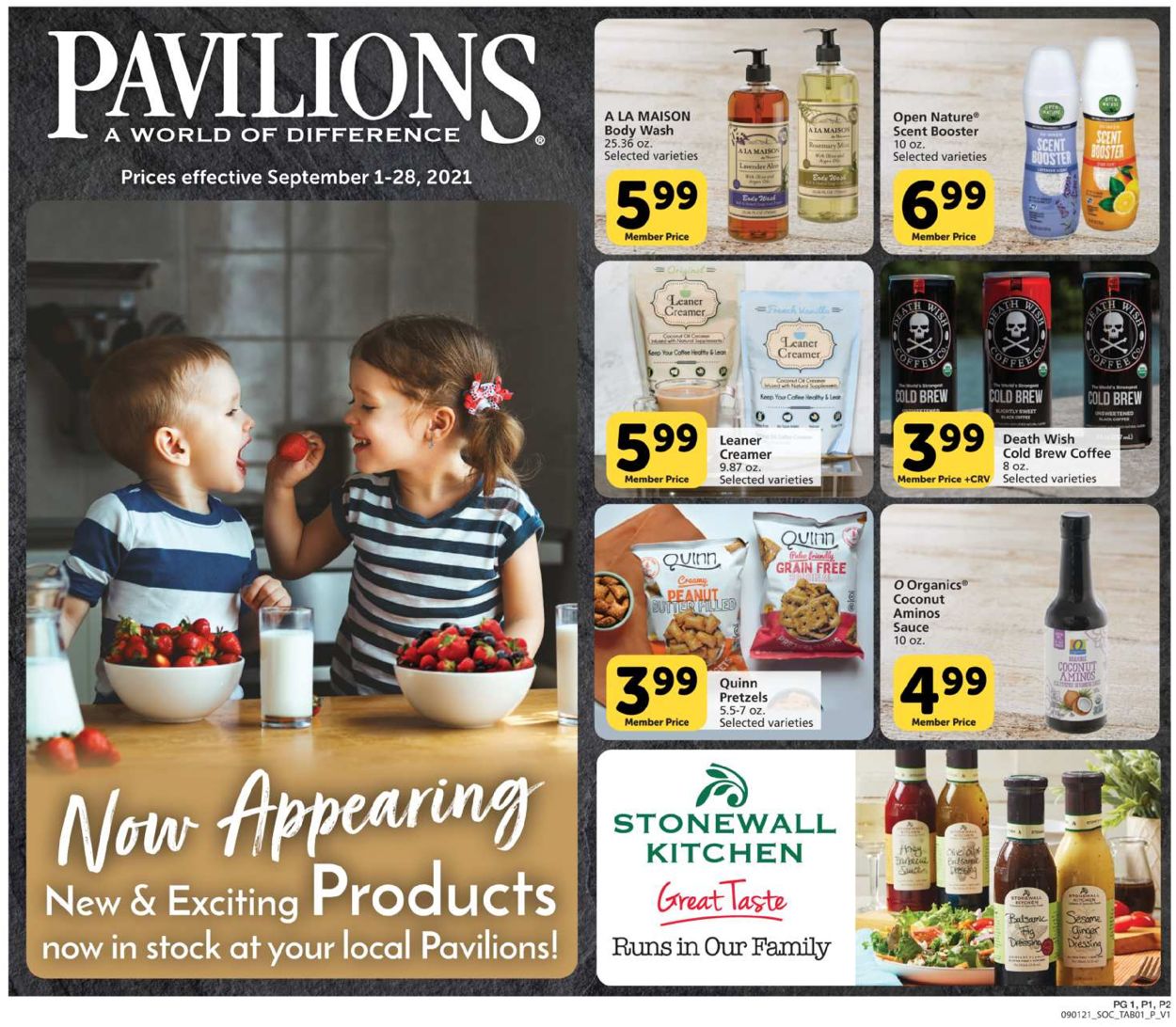 Pavilions Weekly Ad Circular - valid 09/01-09/28/2021