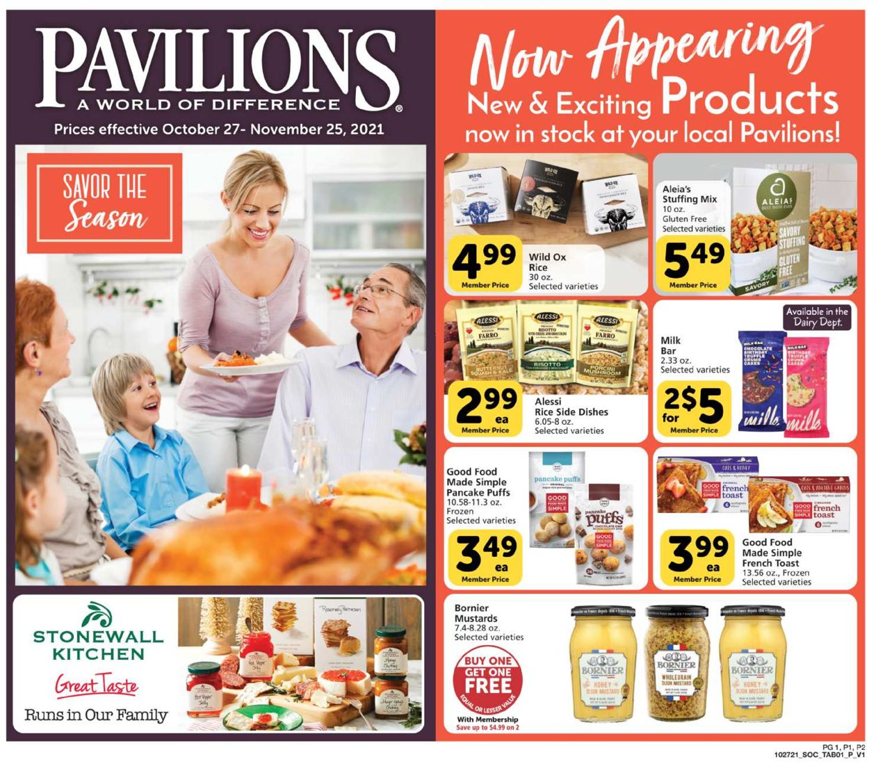 Pavilions Weekly Ad Circular - valid 10/27-11/25/2021
