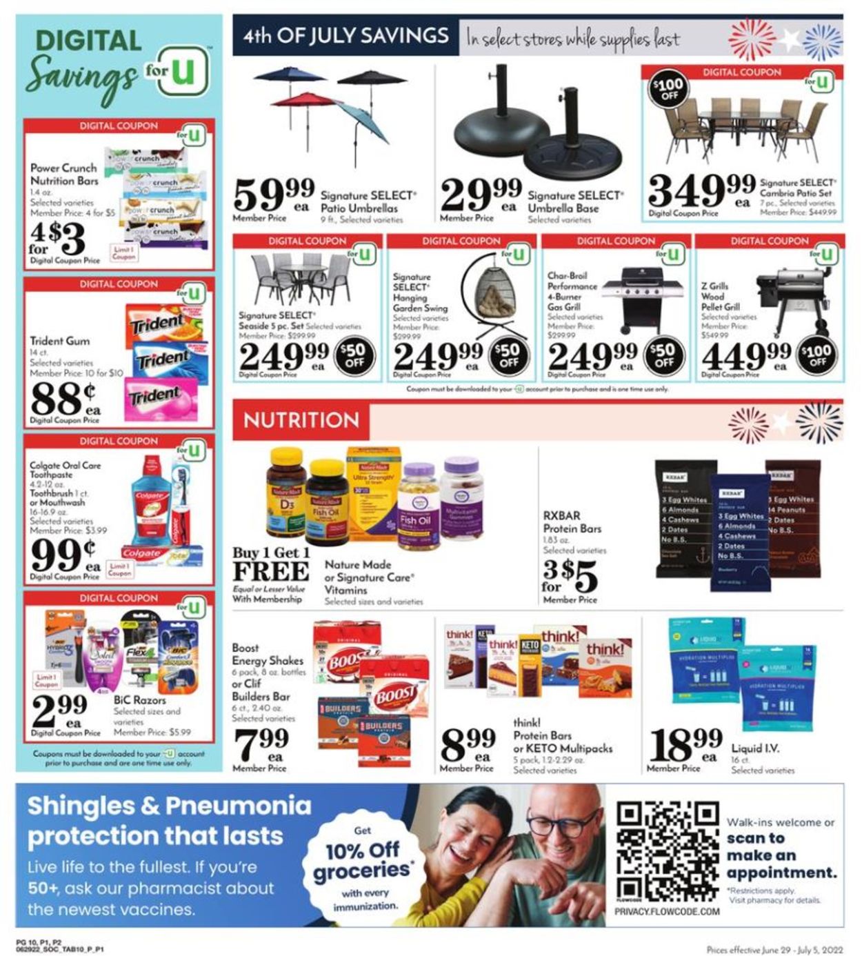 Pavilions Weekly Ad Circular - valid 06/29-07/05/2022 (Page 9)