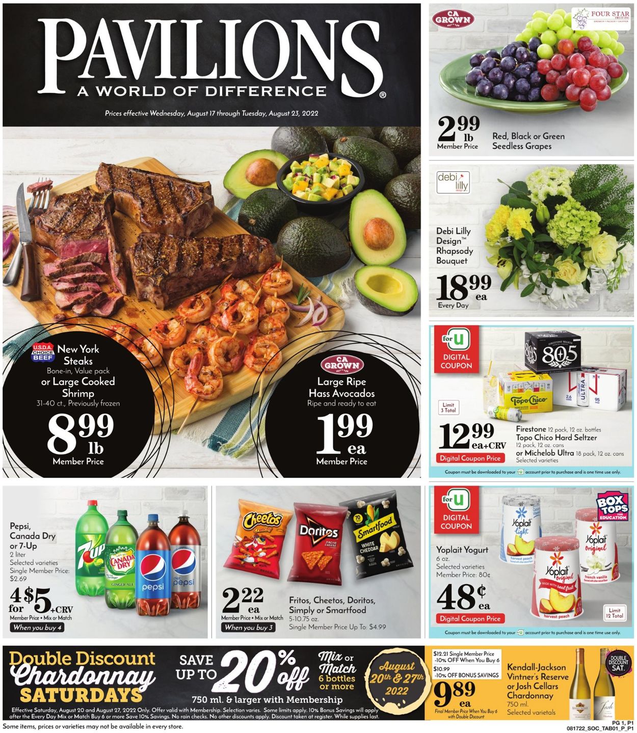 Pavilions Weekly Ad Circular - valid 08/17-08/23/2022
