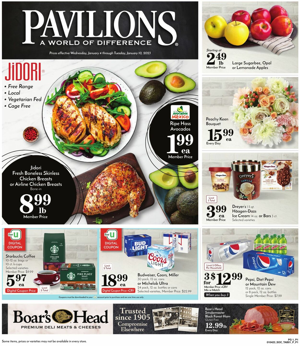 Pavilions Weekly Ad Circular - valid 01/04-01/10/2023