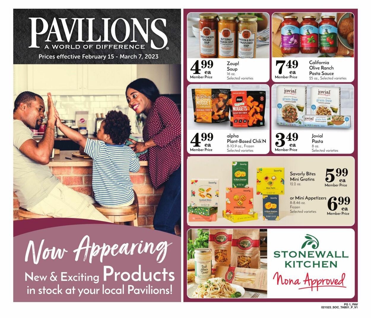 Pavilions Weekly Ad Circular - valid 02/15-03/07/2023